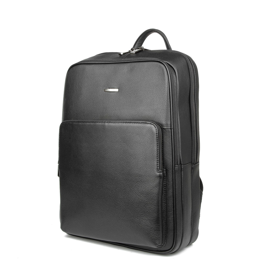 Мужской кожаный рюкзак - Barcelo biagi фото 2