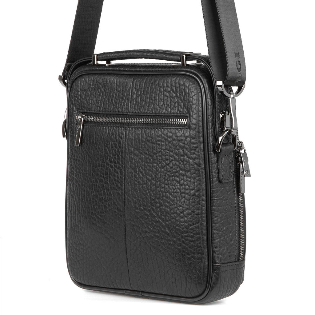 Мужская кожаная сумка - Barcelo biagi фото 2