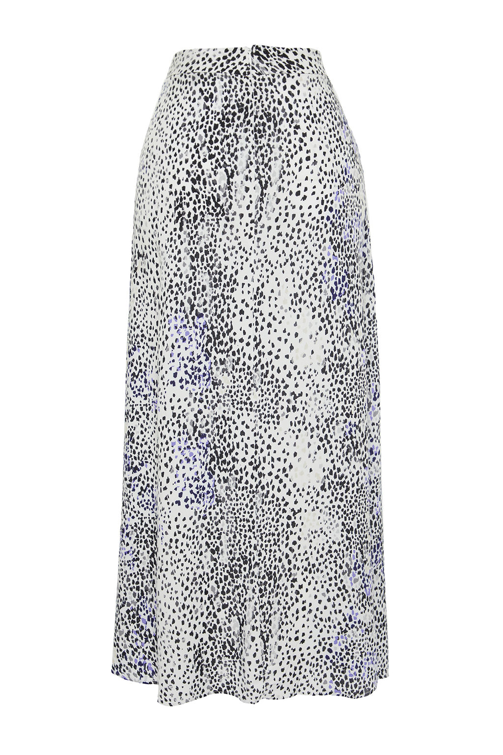 TRENDYOLMILLA Cok Renkli Leopar Desenli Viskon Kumas Midi Dokuma Etek TWOSS24ET00111  фото 8
