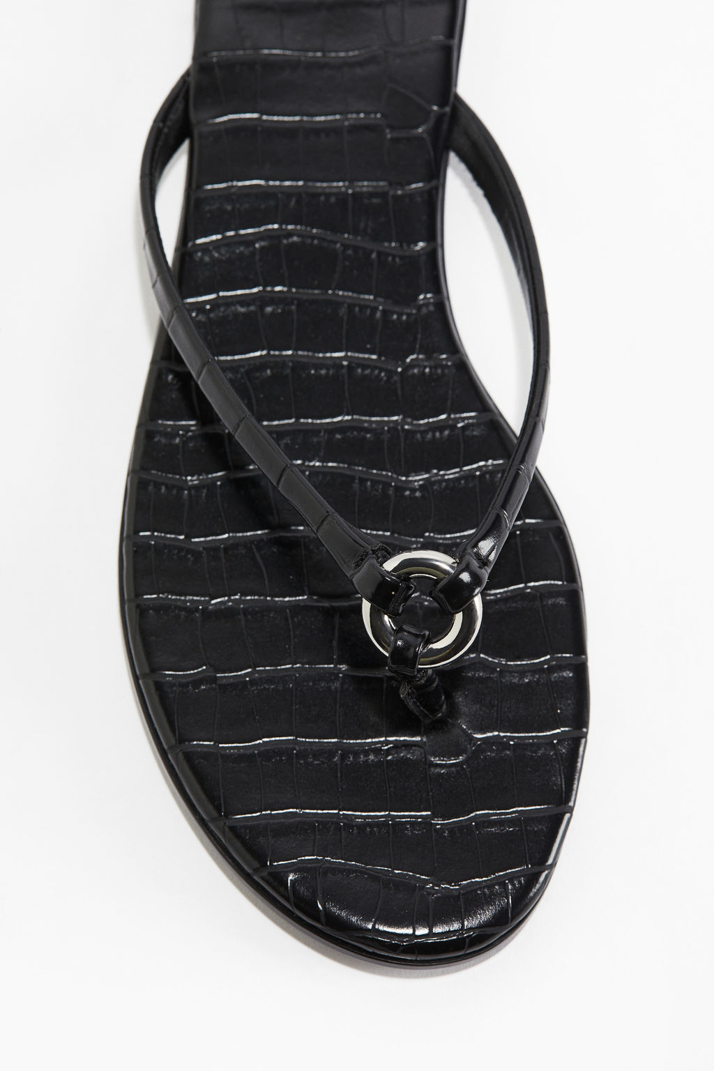 Chancletas con anilla decorativa - H&m фото 2
