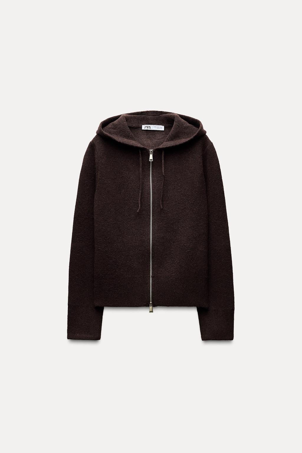 PLAIN STITCH HOODIE - Zara фото 11