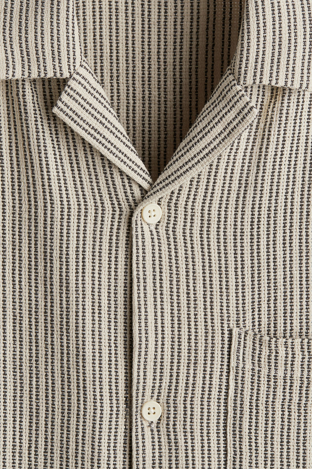 Camisa resort con textura Regular Fit - H&m фото 4
