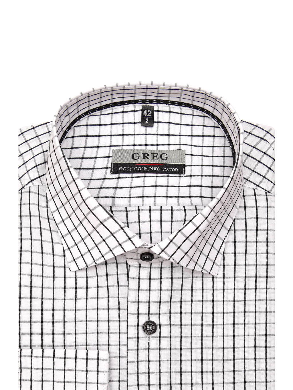 Сорочка мужская длинный рукав GREG 135/111/6147/1p