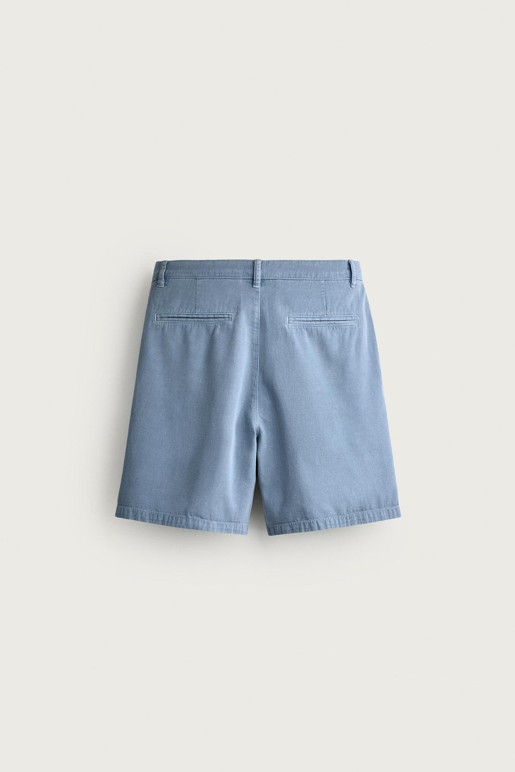 BERMUDA LAVADA REGULAR FIT / Azul claro - Zara фото 8