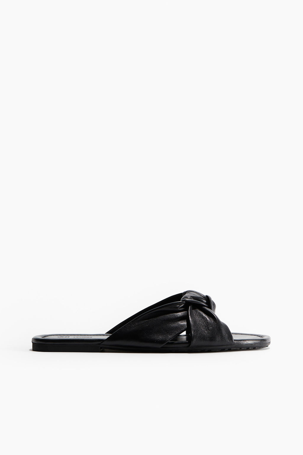 Sandalias de piel con nudo decorativo - H&m фото 6