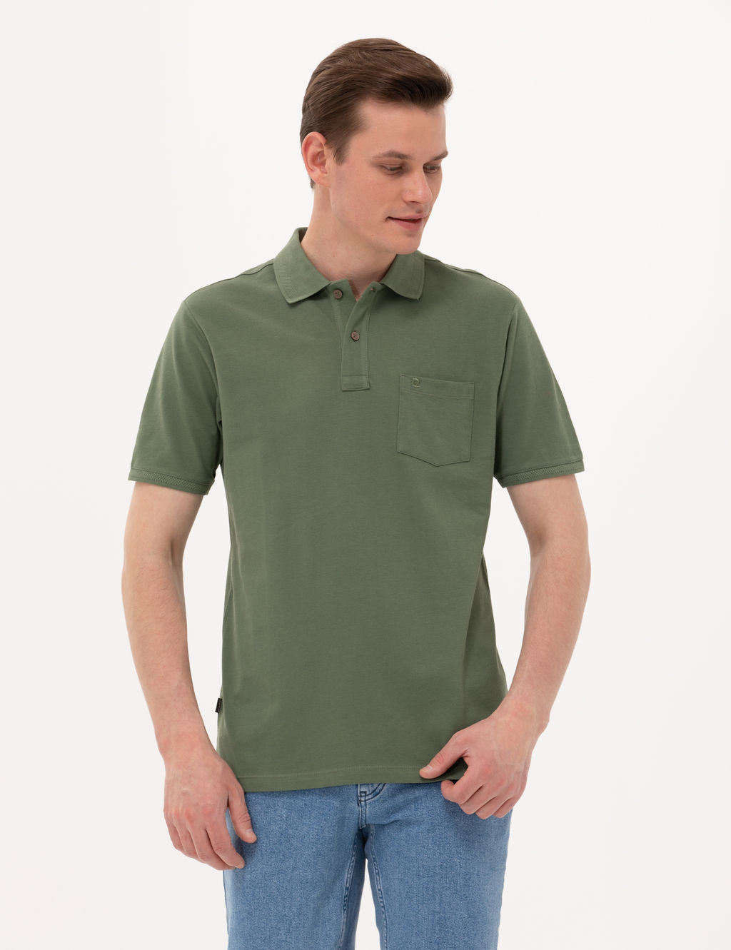 Haki Regular Fit Basic Ti__rt