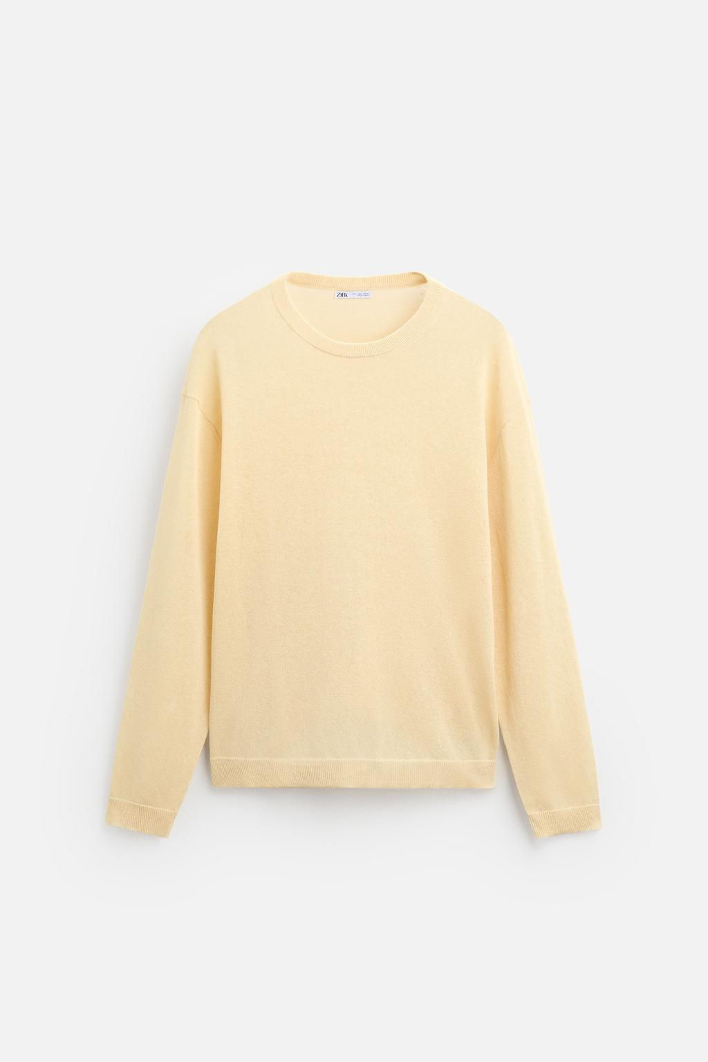 LINEN BLEND SWEATER - Zara фото 7