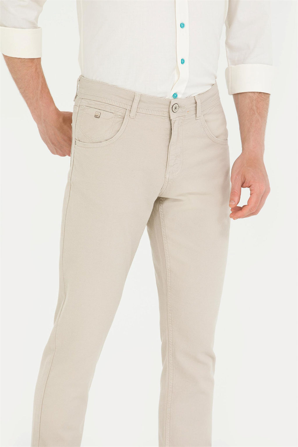 Мужские брюки из парусины с каменным узором Неожиданная скидка в корзине - U.s. polo assn фото 6