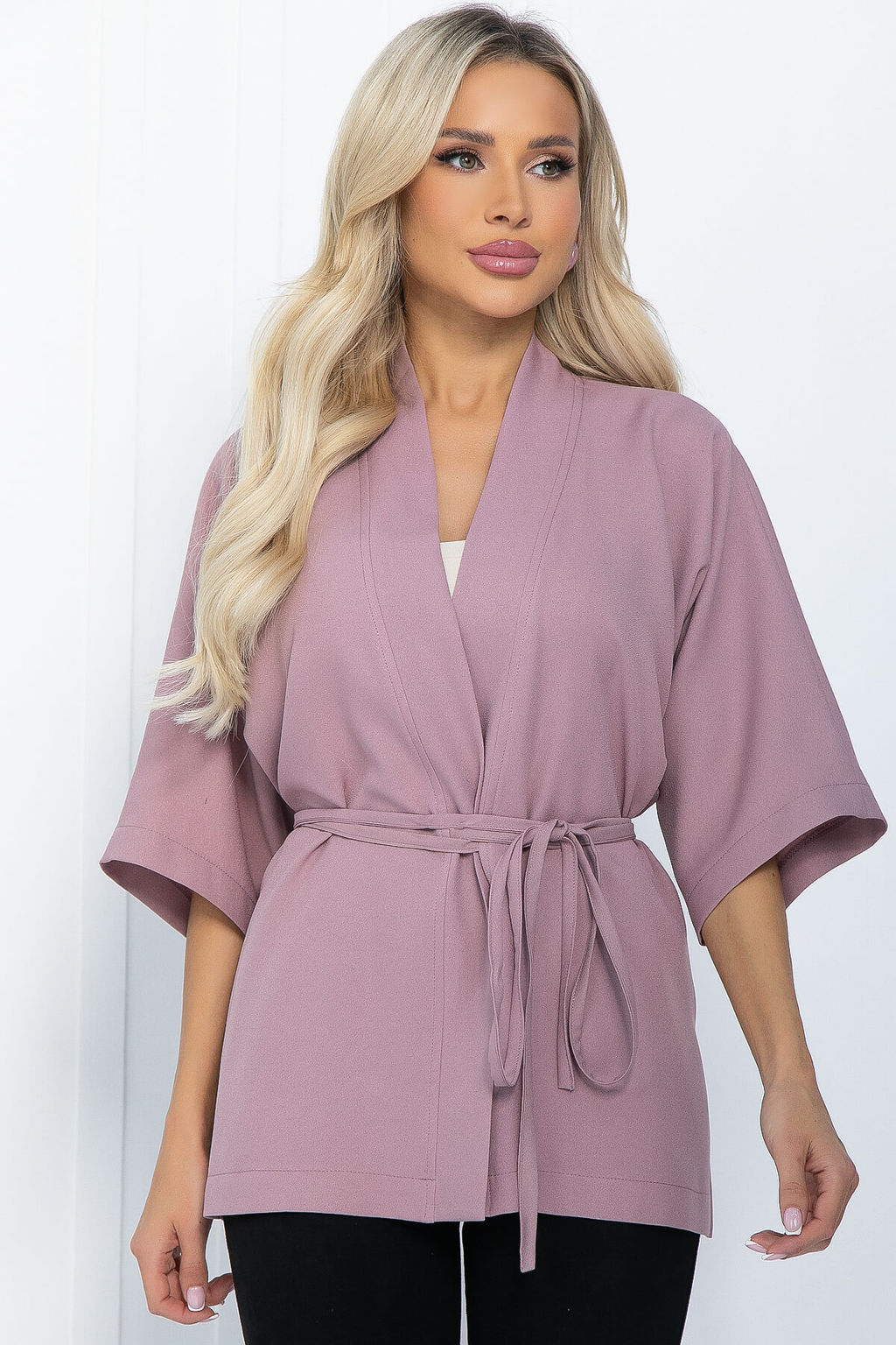 Жакет Аврил (пыльная роза) Б11502 - Lt collection фото 4