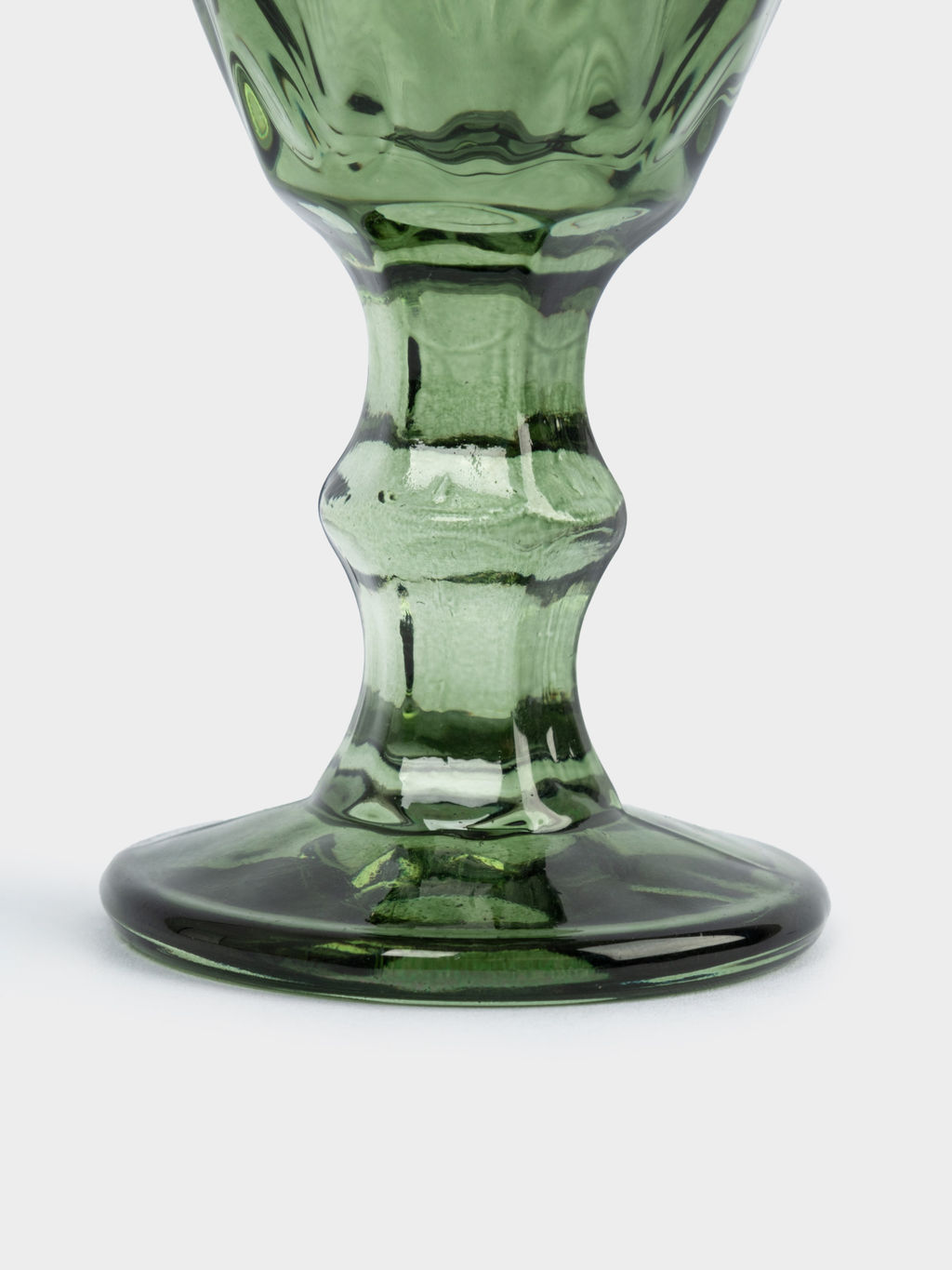 Рюмка, 50 мл, стекло, зелёная, Diamond color - Anna lafarg фото 5