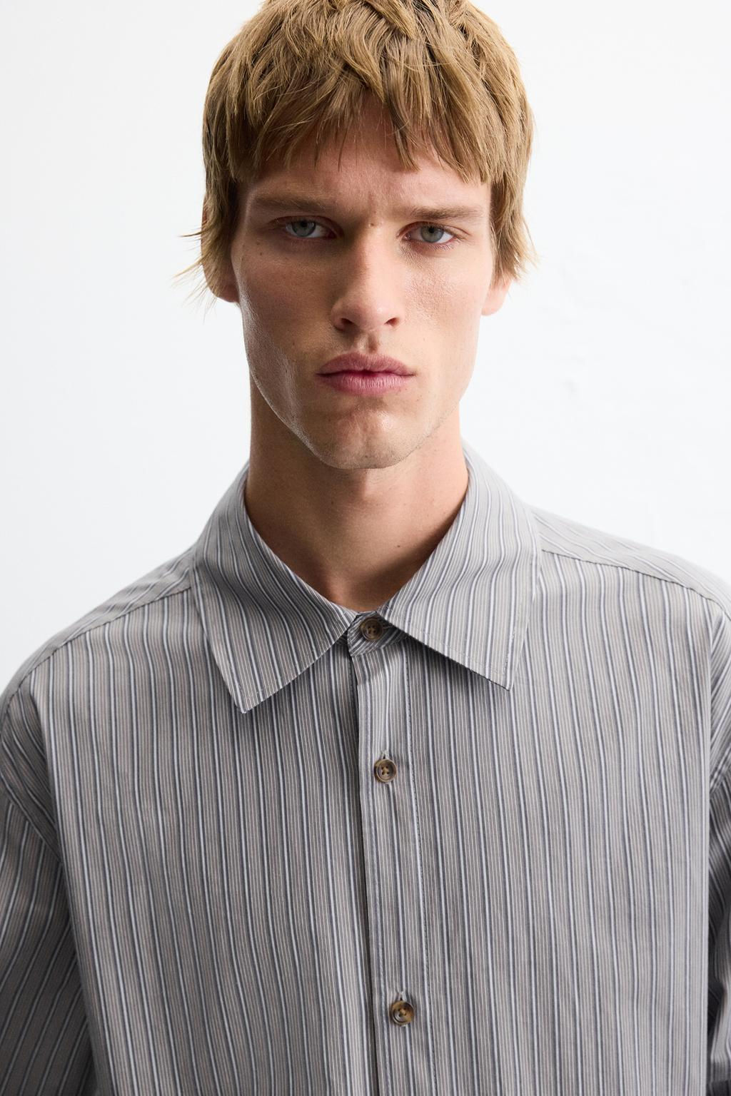 STRIPED SHIRT - Zara фото 2