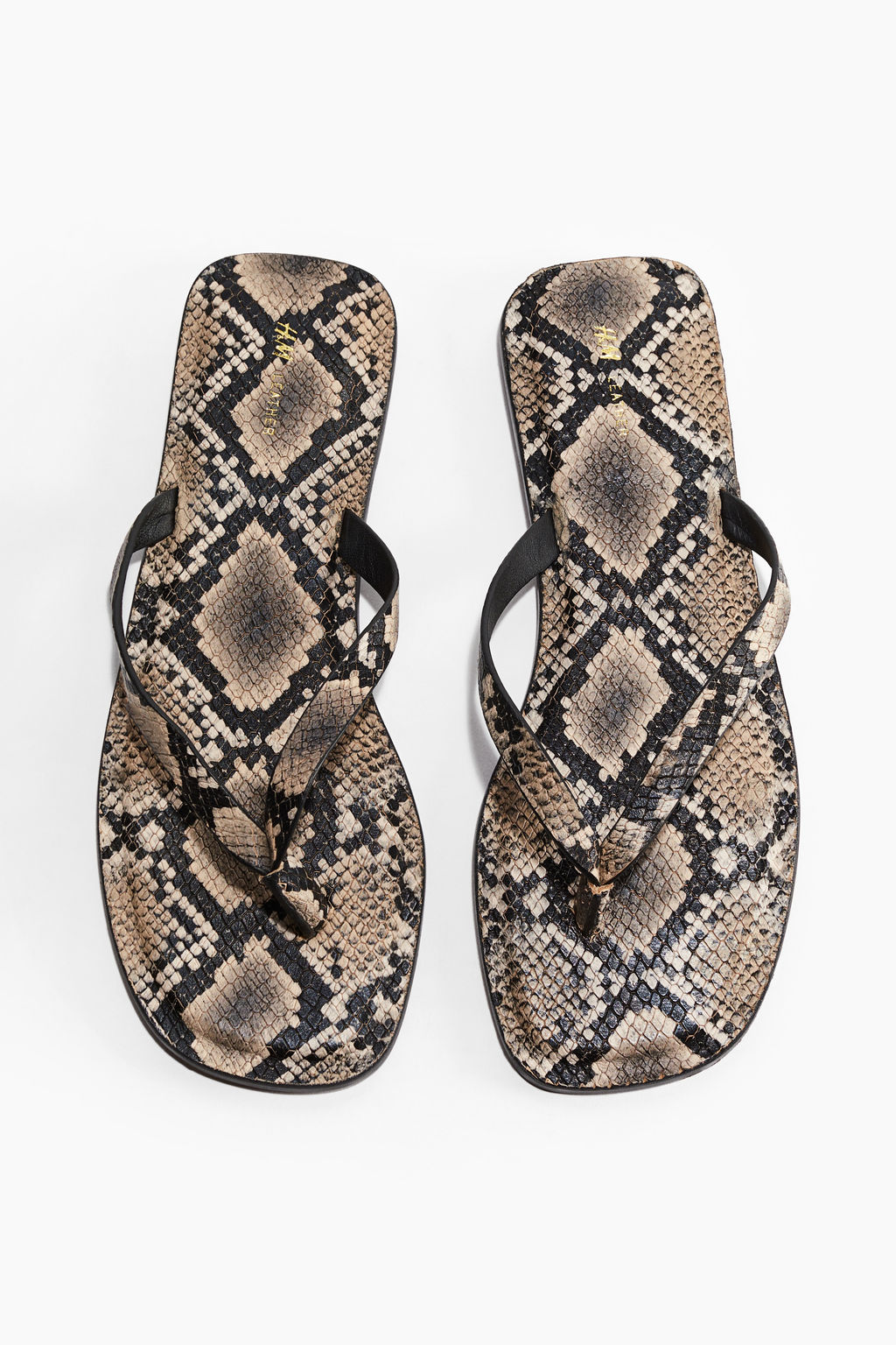 Chancletas de piel - H&m фото 2