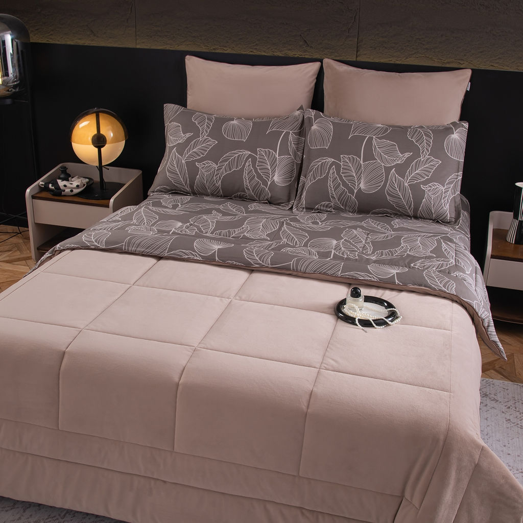 Комплект постельного белья Сатин Velouria Luxe с Одеялом VL007 - Ситрейд фото 3
