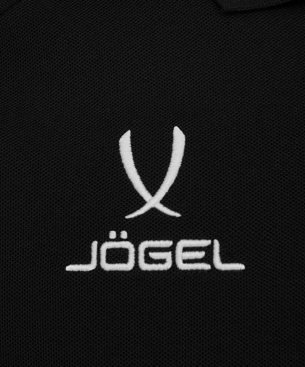 Поло JOGEL CAMP 2 CVC Polo, черный  фото 4