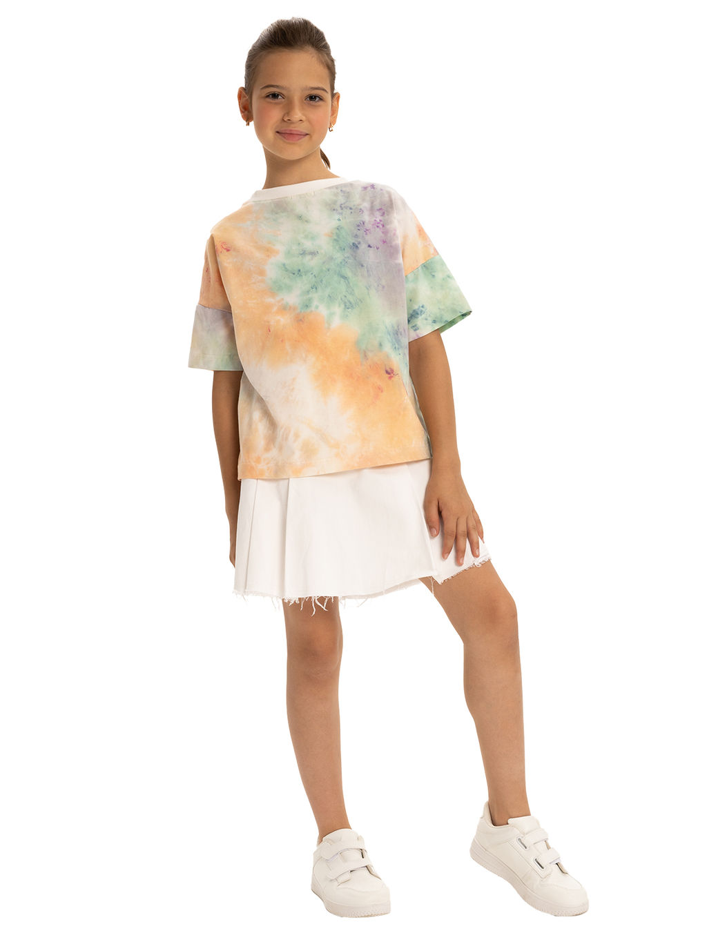 Юбка-шорты дев. О56439