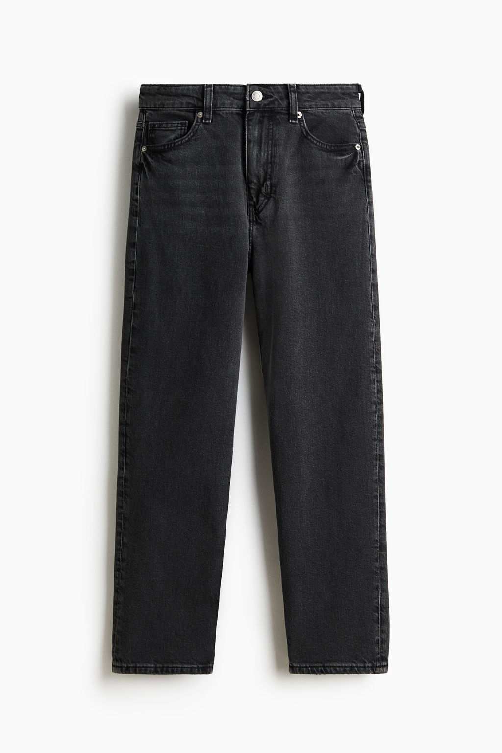 Mom Slim Fit High Waist Ankle Jeans - H&m фото 10