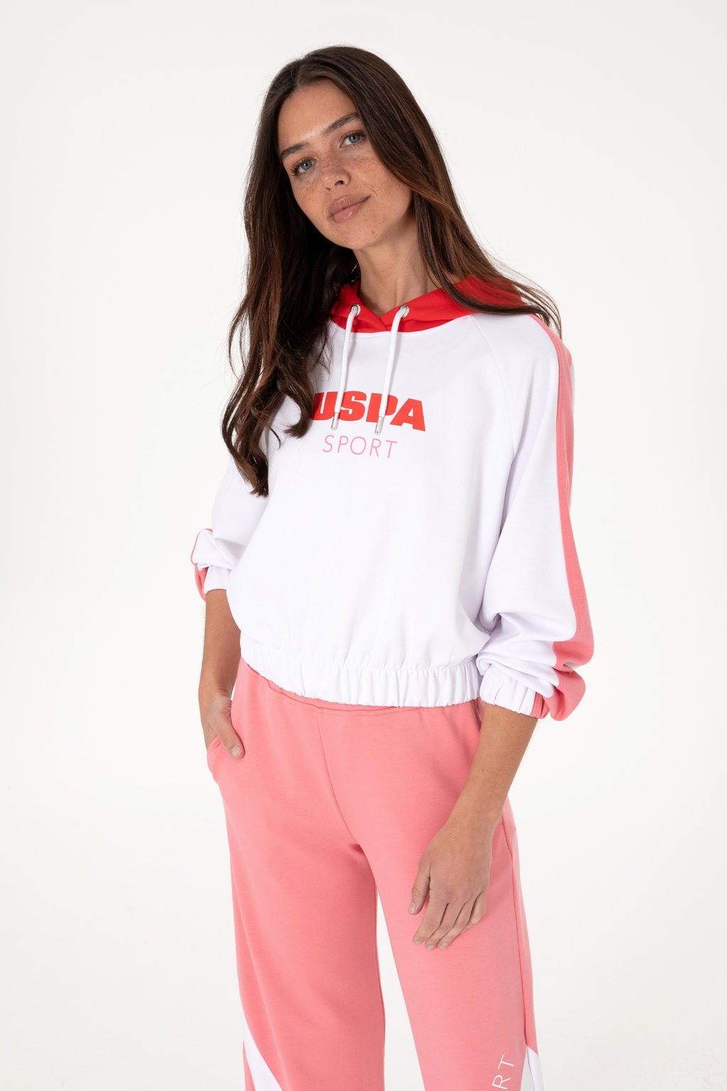 Kad_n Beyaz Sweatshirt Sepette S_rpriz _ndirim - U.s. polo assn фото 3