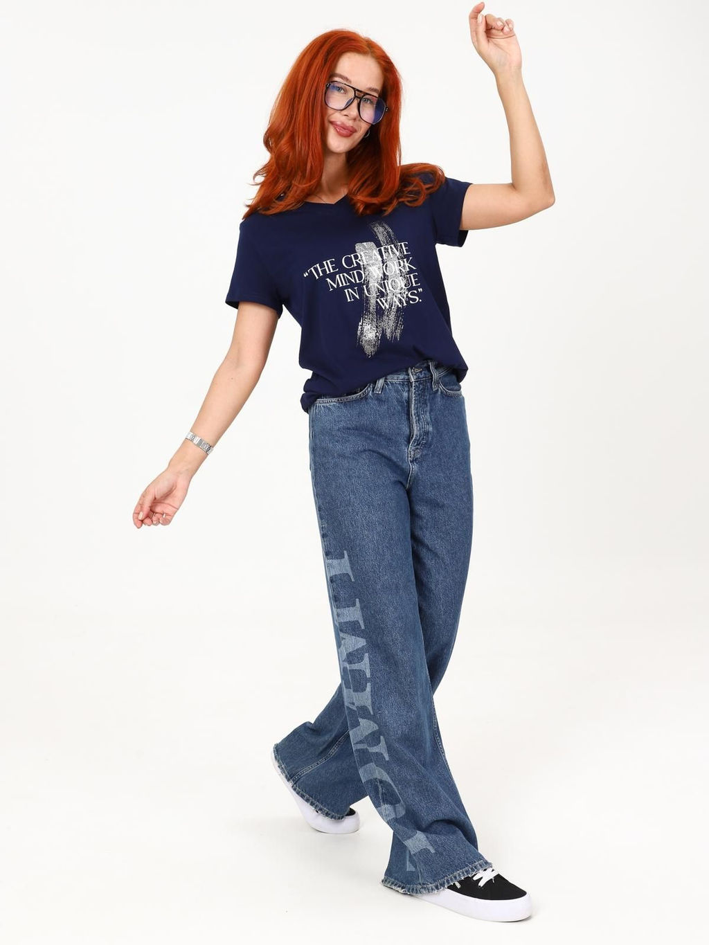 IV-CAPRIZ Сопряжение - футболка чернильный