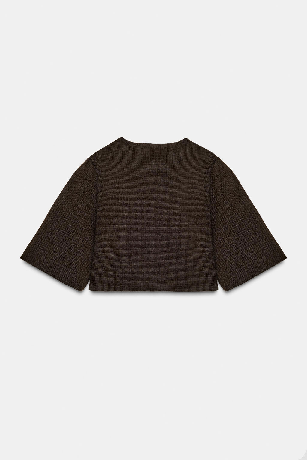SHORT KNIT CARDIGAN - Zara фото 5