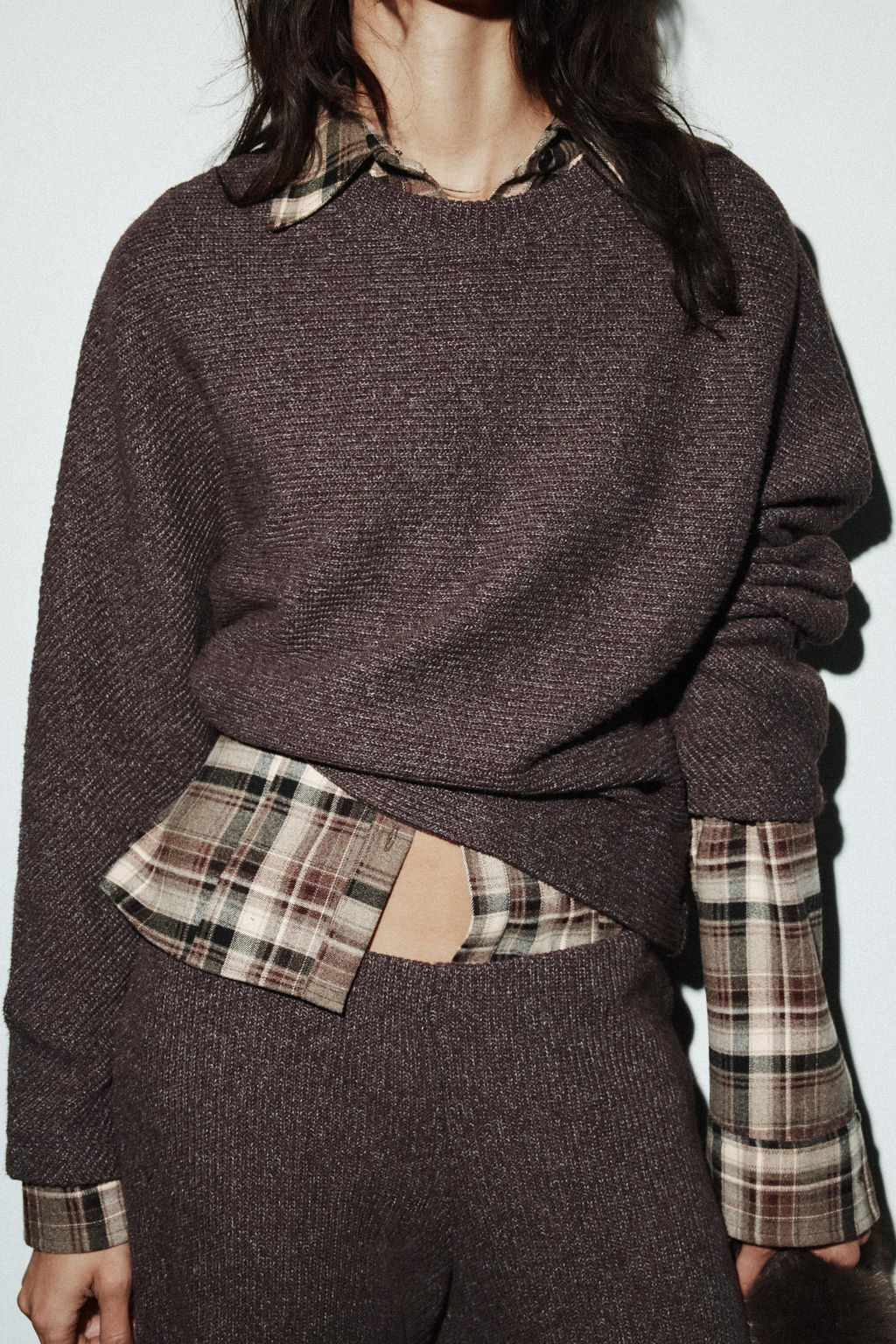 SOFT LONG SLEEVE SWEATSHIRT - Zara фото 3