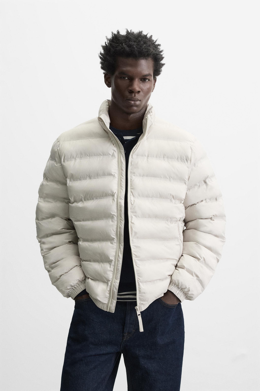 WATER-REPELLENT LIGHTWEIGHT PADDED JACKET - Zara фото 2