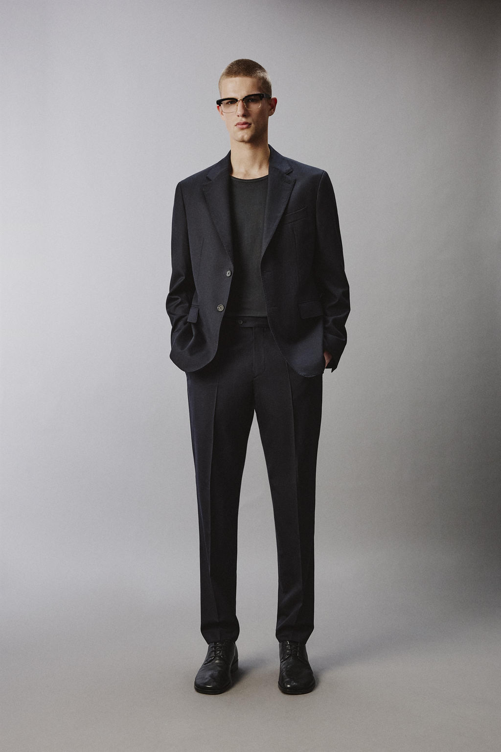 100% WOOL SUIT TROUSERS - Zara фото 6