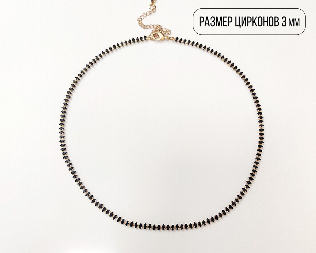 Колье с цирконами - Vel vett фото 5