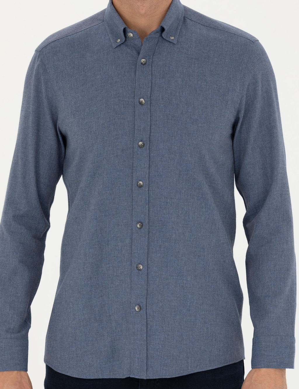 Saks Slim Fit Uzun Kollu G_mlek
