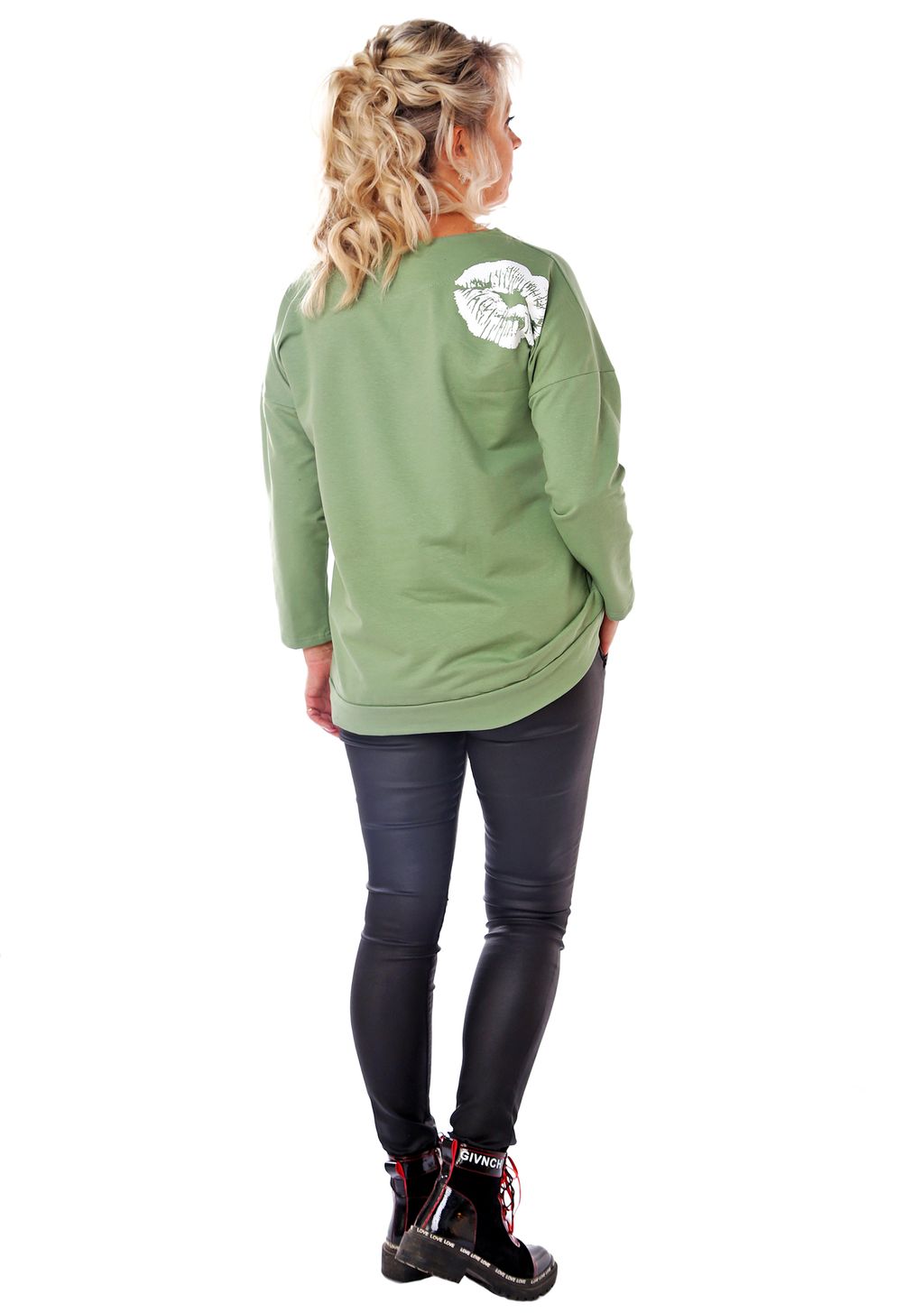 Джемпер Бианка фисташка - Марлен фото 2