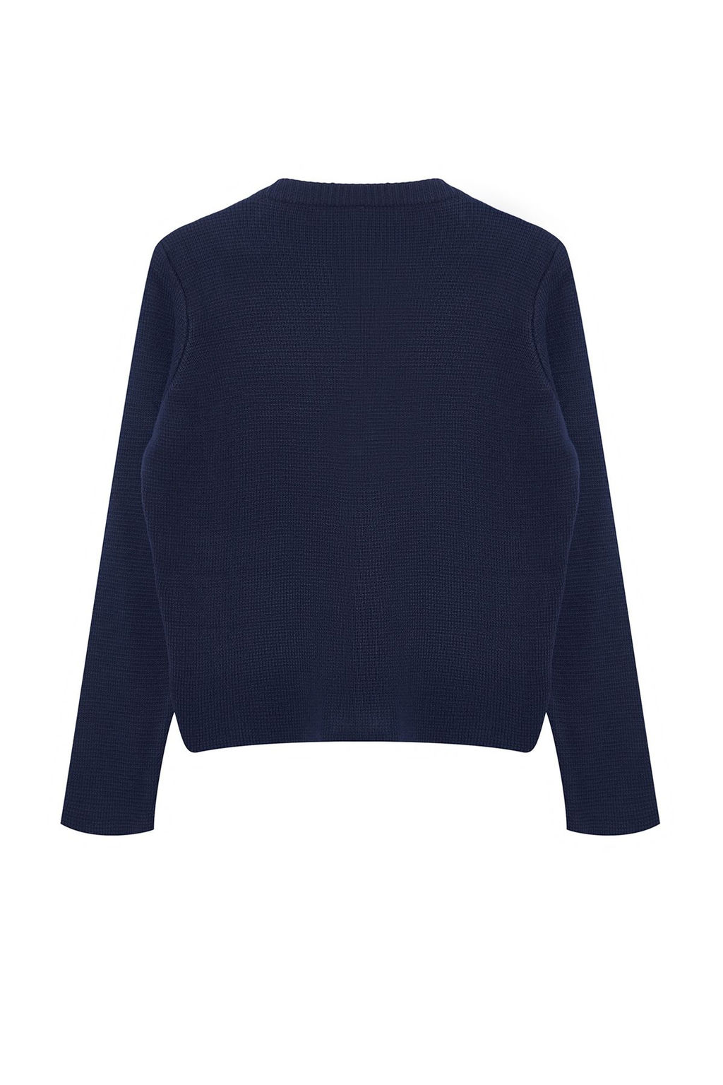 TRENDYOLMILLA Bej Bisiklet Yaka Fermuarl? Mont Gorunumlu Triko H?rka TWOAW25HI00193 фото 7