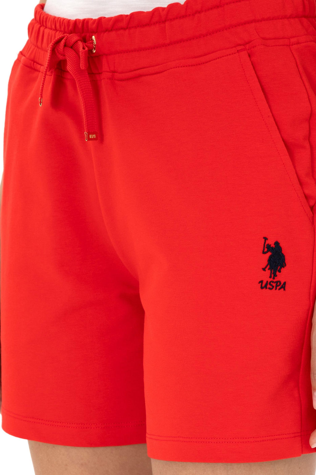 U. S. Polo Assn / Женские красные вязаные шорты - U.s. polo assn фото 5