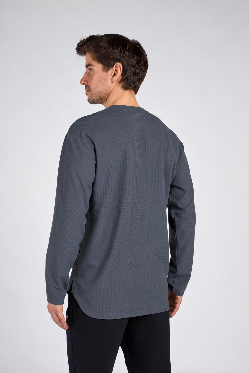 Лонгслив Серый