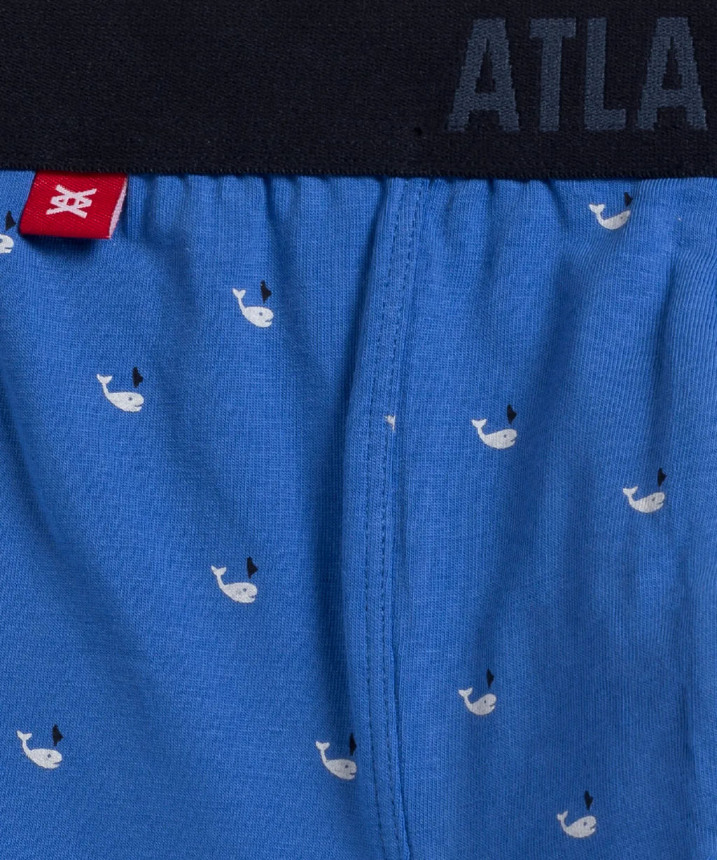 ATLANTIC 3MH-187 Трусы шорты Sea - набор 3 шт. небесно-голубой + темно-синий + графитовый  фото 4