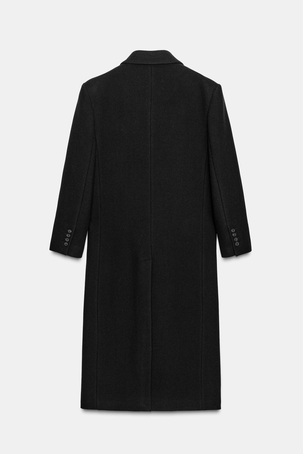 ZW COLLECTION LIMITED EDITION WOOL BLEND COAT - Zara фото 9