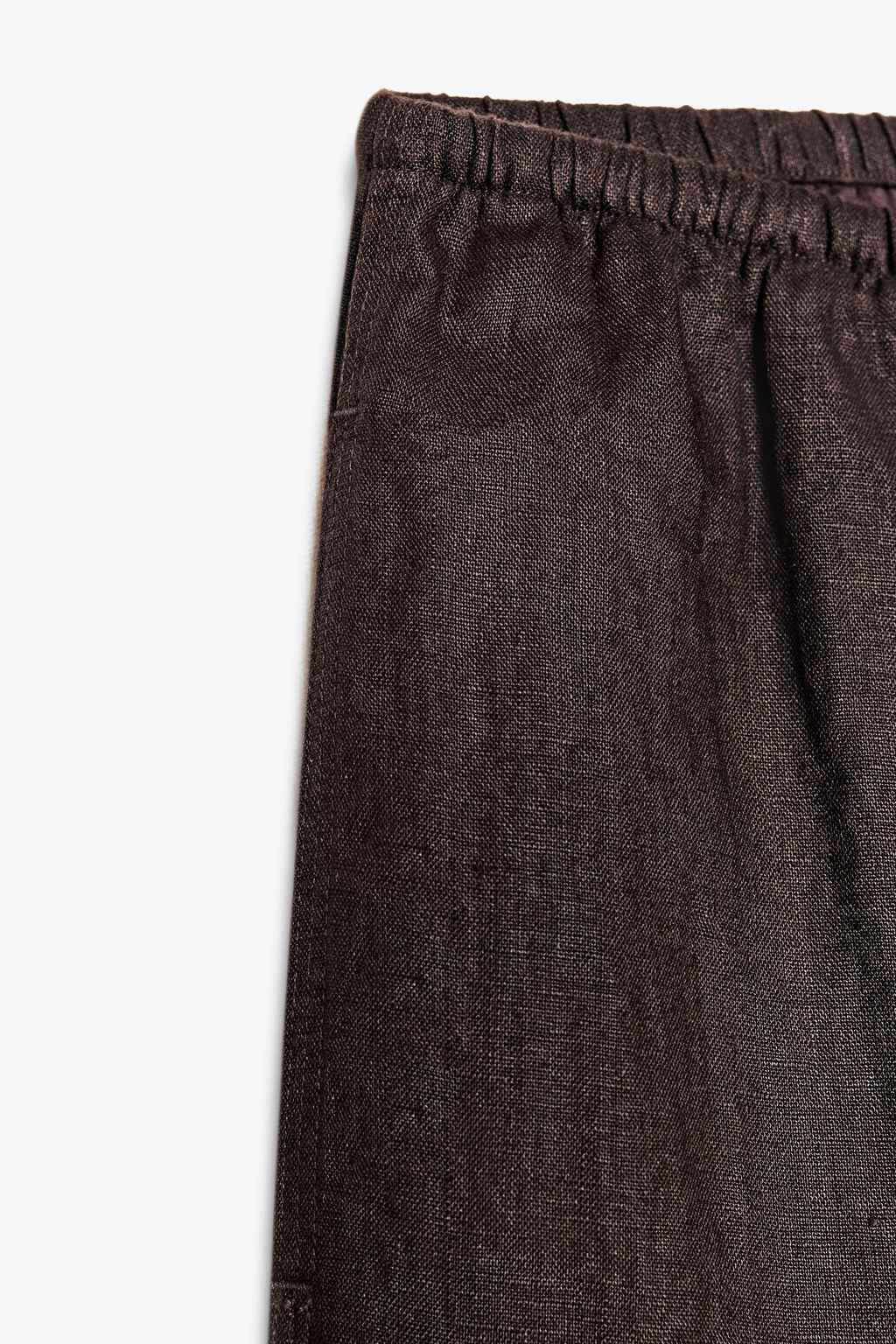 ZW COLLECTION 100% LINEN PALAZZO TROUSERS - Zara фото 39
