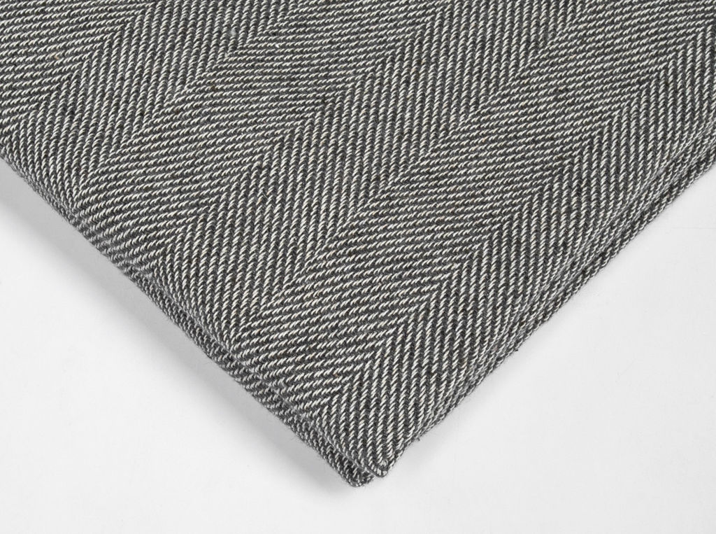 Плед п/шерсть 50% 150*200 цв. серый