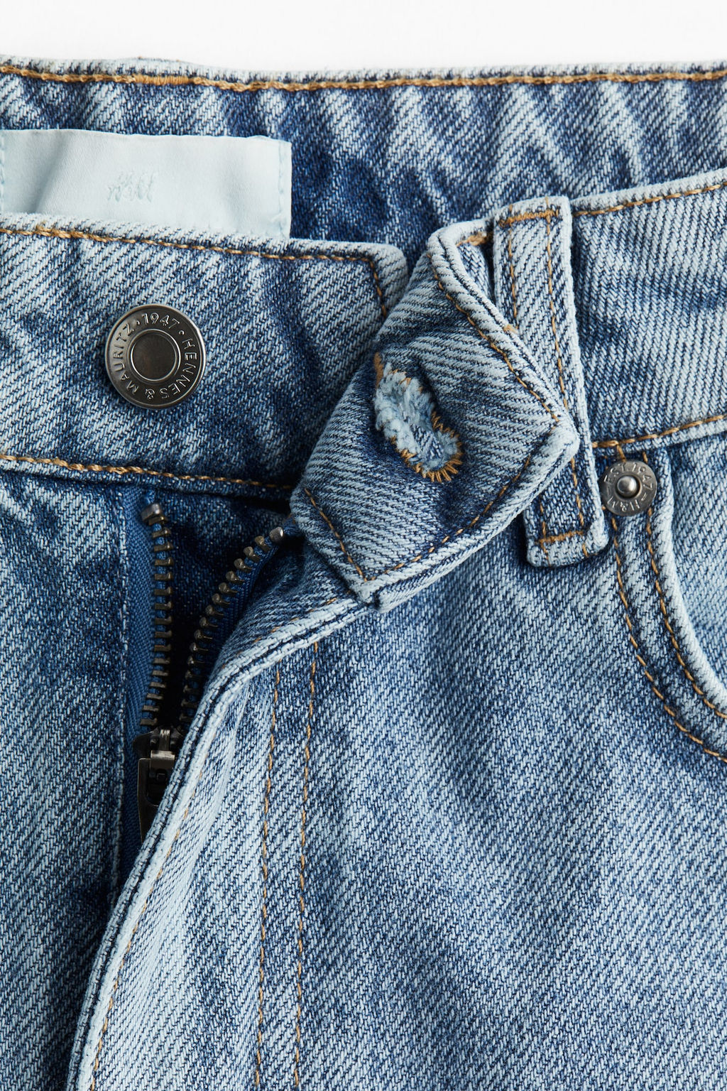 Vaquero recto con vuelta - H&m фото 7