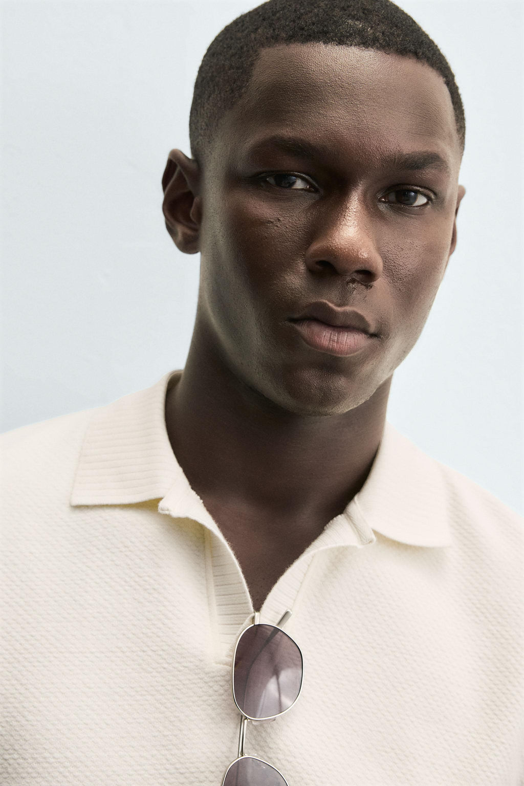 TEXTURED REGULAR FIT POLO SHIRT - Zara фото 5