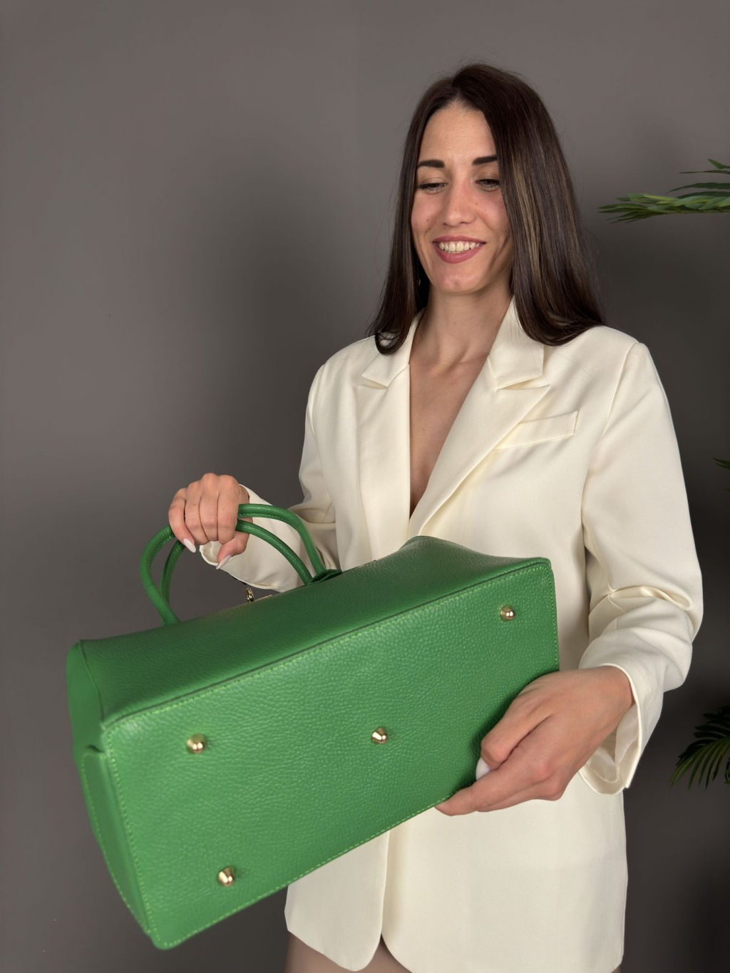 Сумка женская из телячьей кожи