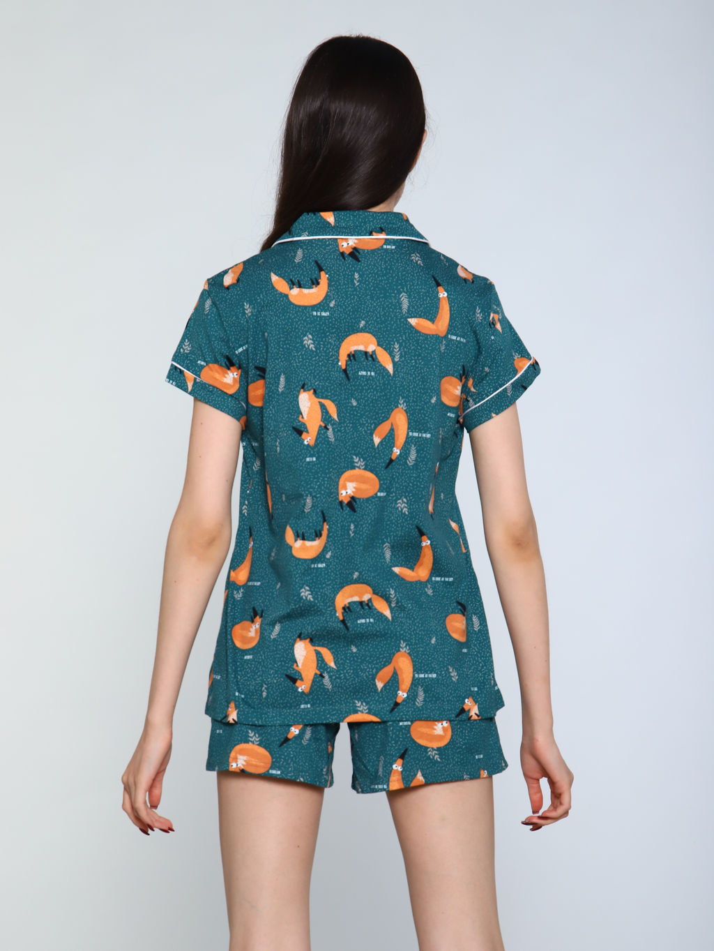 РАСПРОДАЖА Пижама Стильные сны_107/зеленый - Ihomelux фото 2