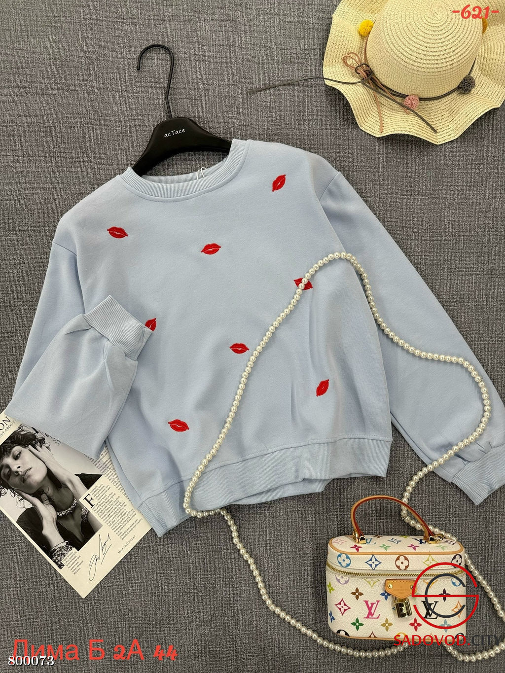 Толстовка женская оверсайз - Bruno фото 7