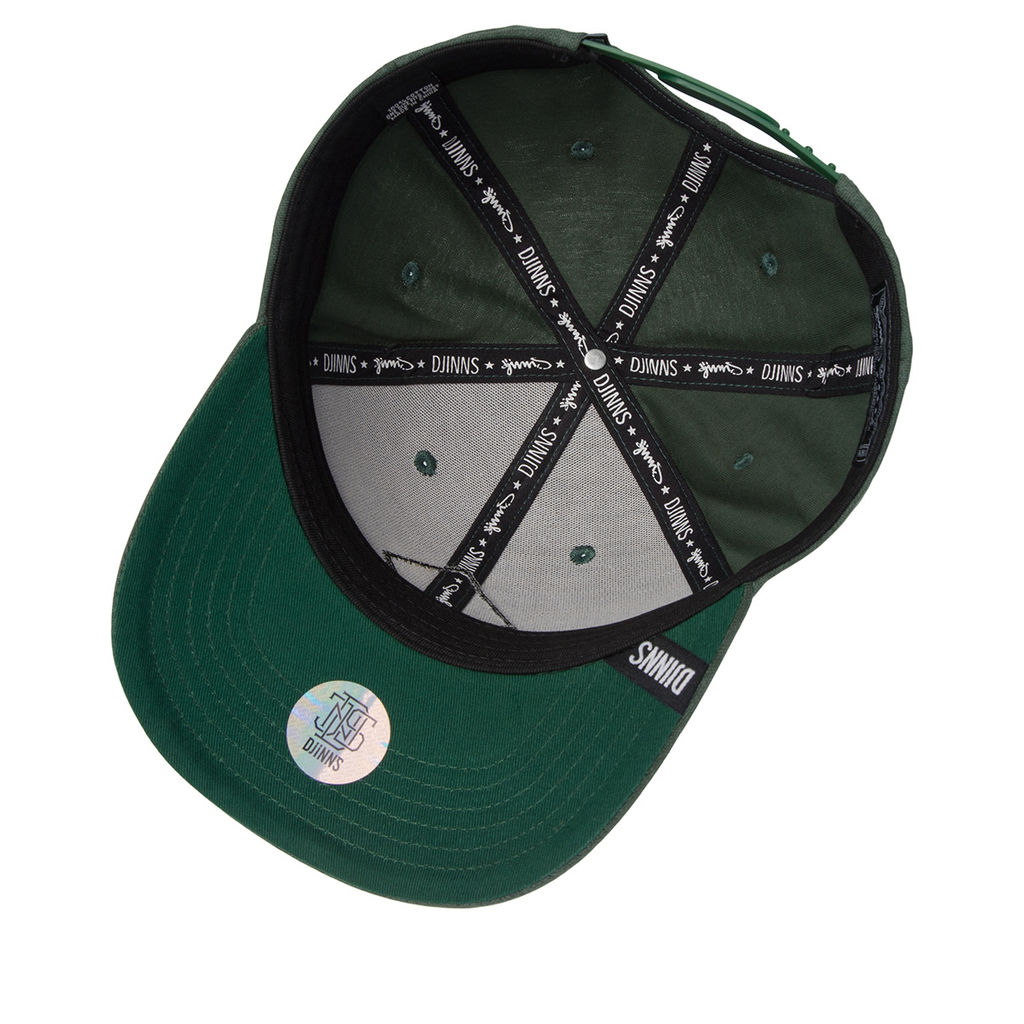 Бейсболка DJINNS арт. 6P TrueFit Changer (зеленый)
