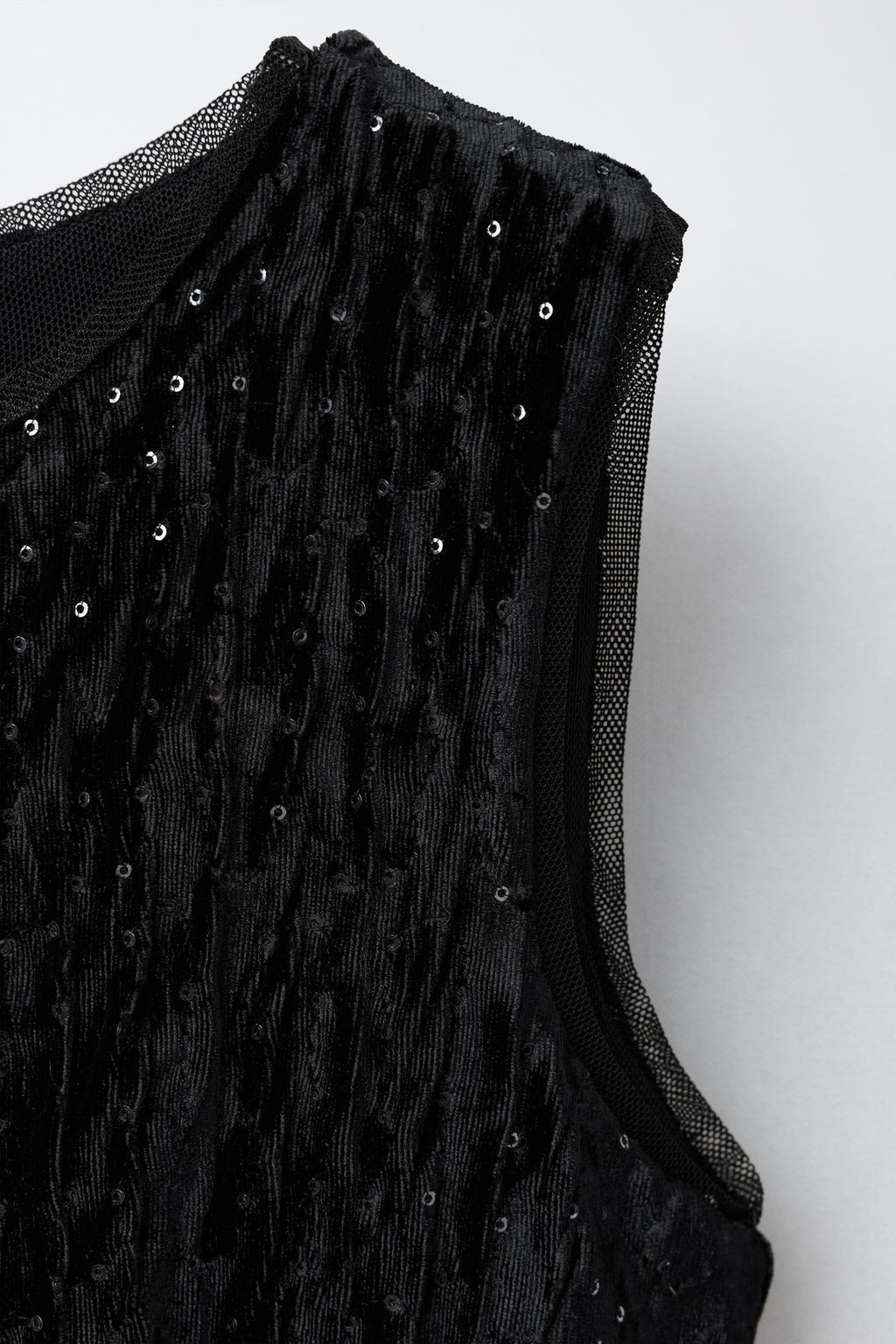 SPARKLY VELVET JUMPSUIT - Zara фото 3