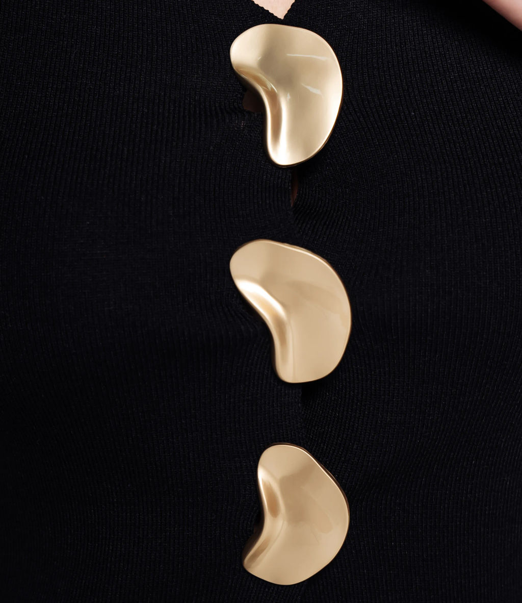 Жилет #КТ31050, чёрный - Dommod фото 5