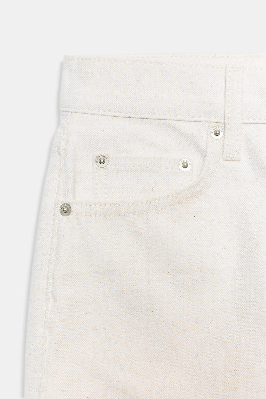 JEANS ZW COLLECTION RECTOS TIRO MEDIO / Crudo - Zara фото 7
