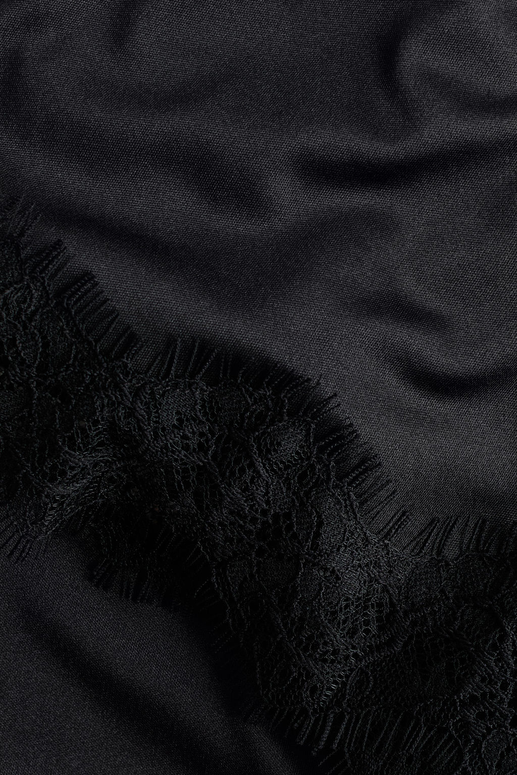 Pantal?n interlock con ribete de encaje - H&m фото 5