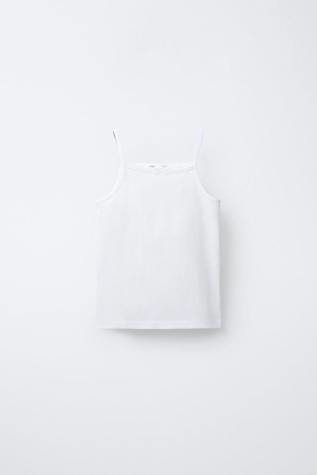 PACK DOS CAMISETAS TIRANTES / Blanco - Zara фото 2