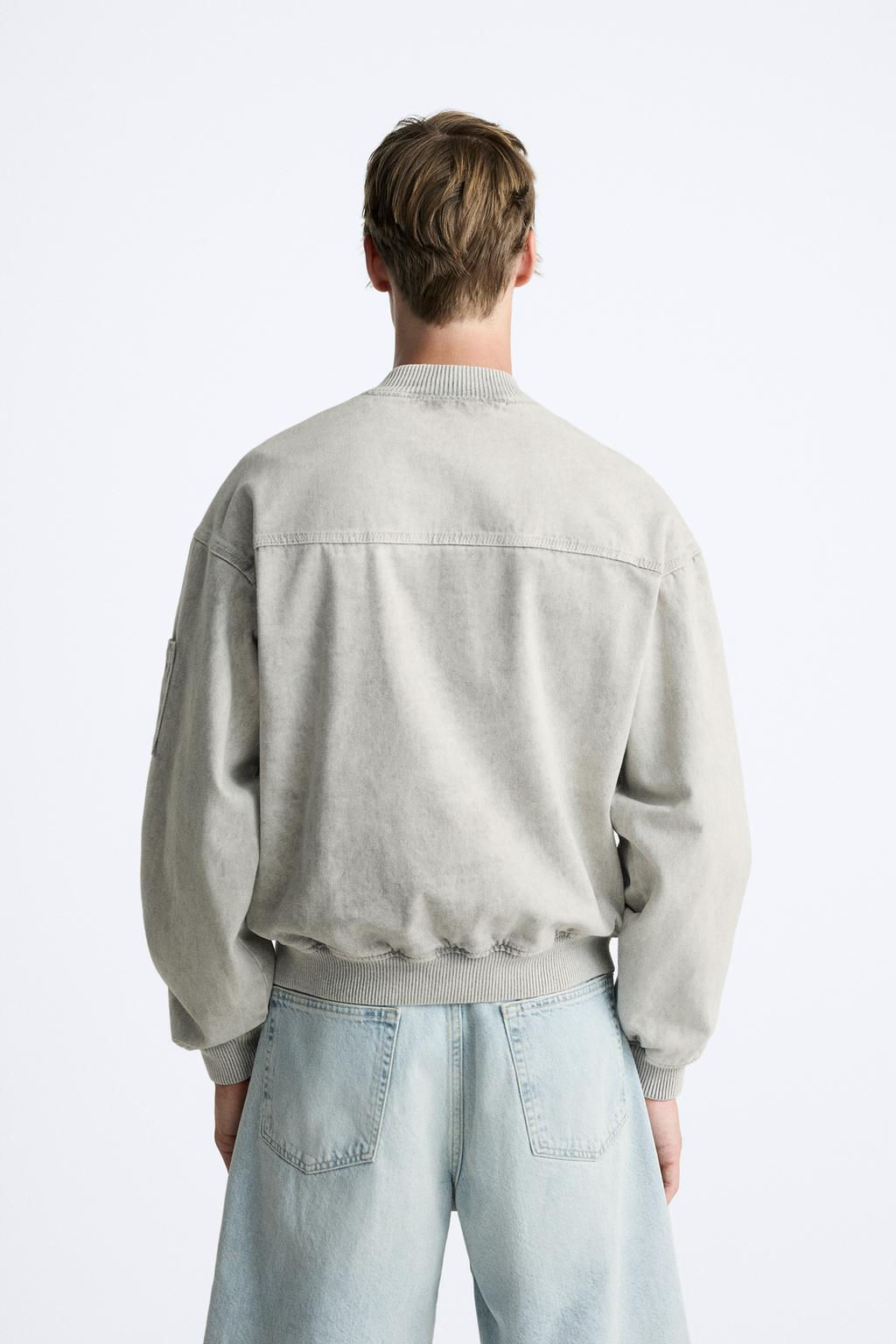 COTTON BOMBER JACKET - Zara фото 4