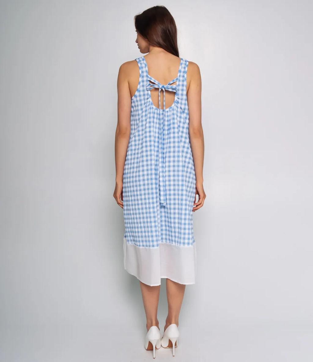 Платье #КТ807 (3), голубой