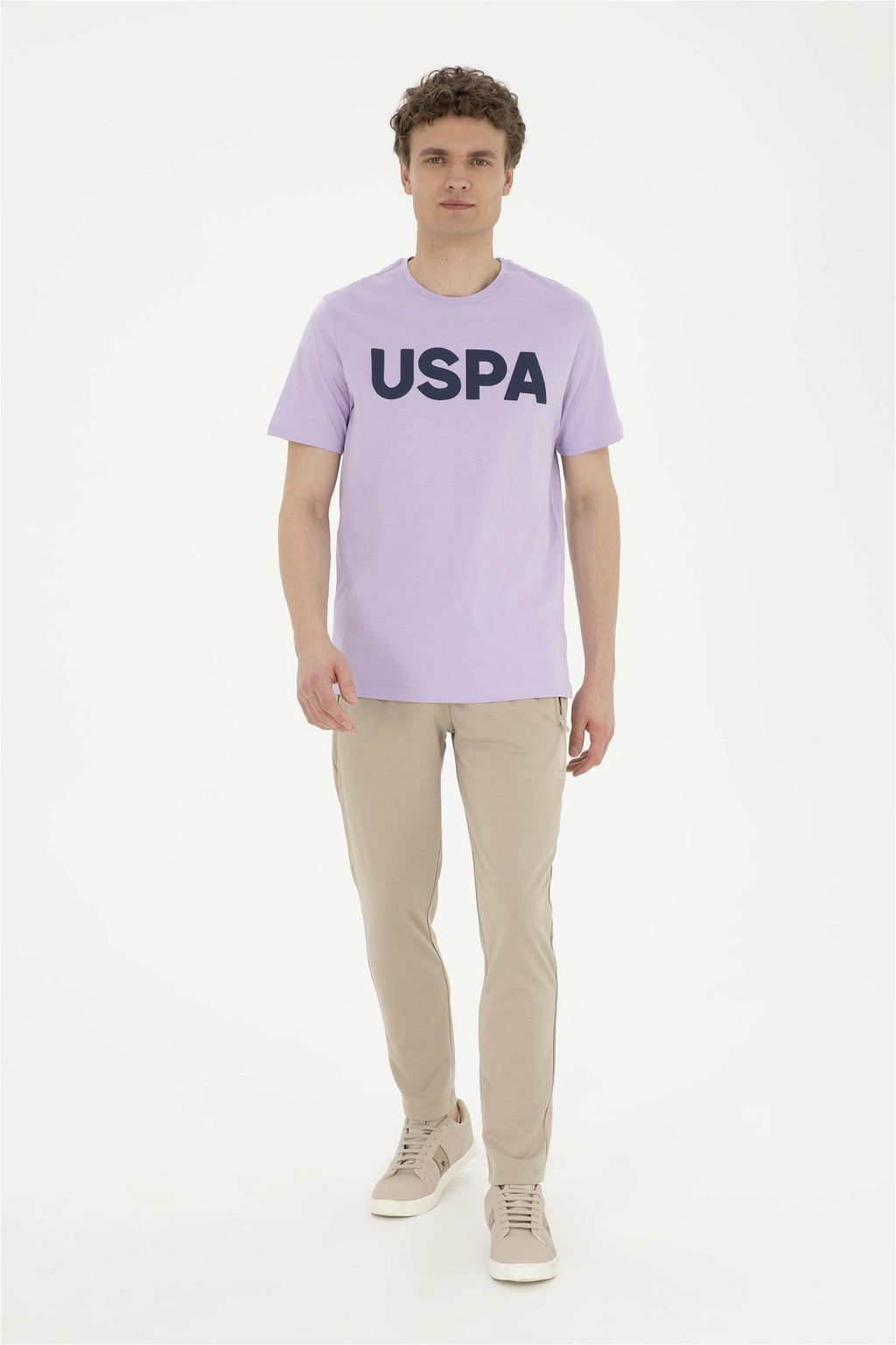 U. S. Polo Assn / Мужские спортивные штаны светло-хаки - U.s. polo assn фото 3